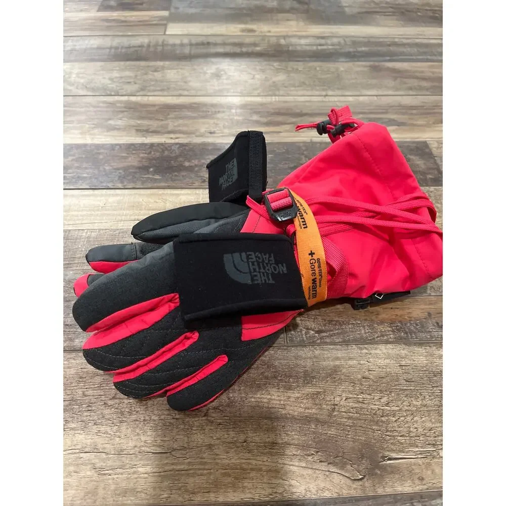 The North Face Women's Montana GORE-TEX SG Gloves Pink Gray sz XS